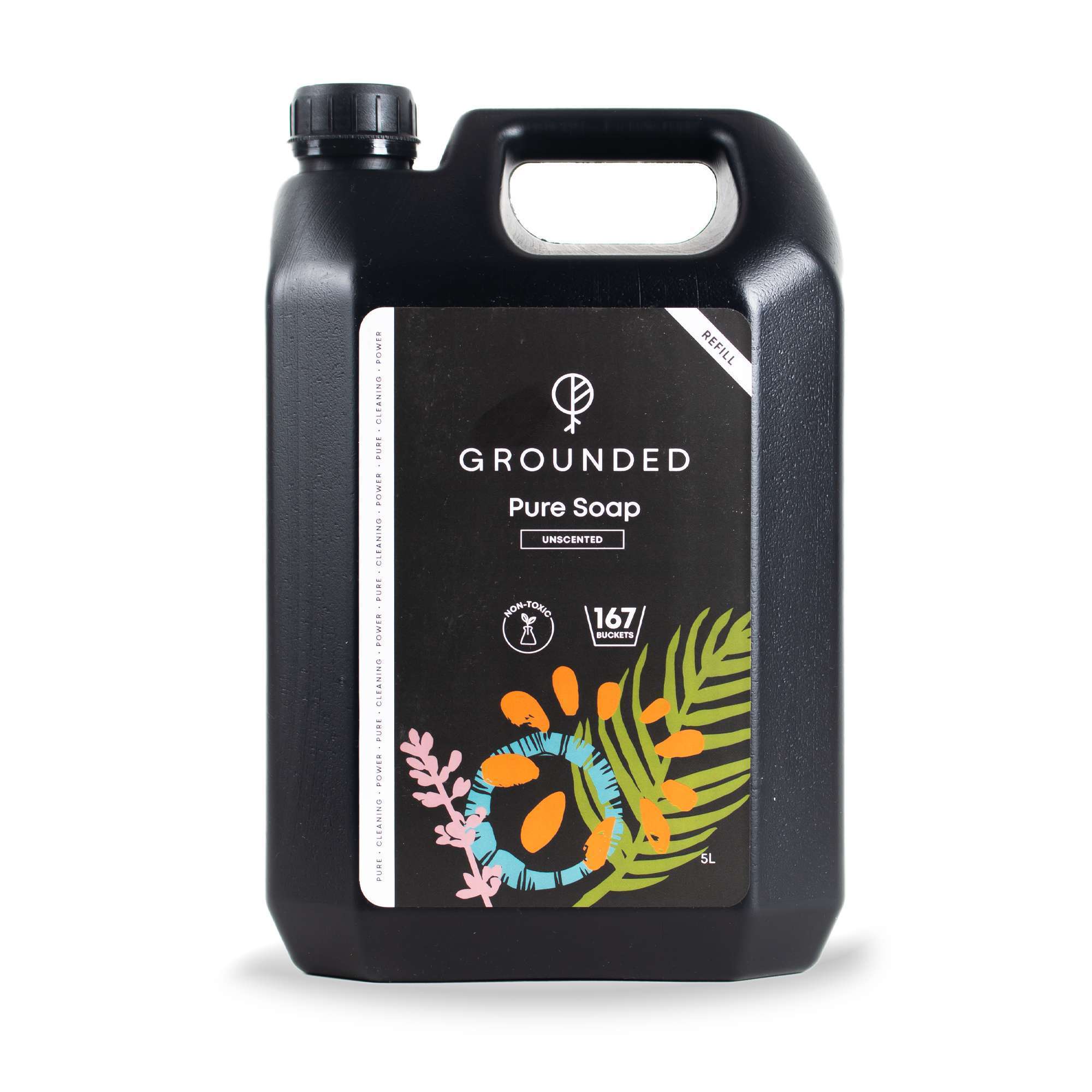 Grounded - Pure Soap Unscented 5L Pure Kenyan Castile Soap - Image 2