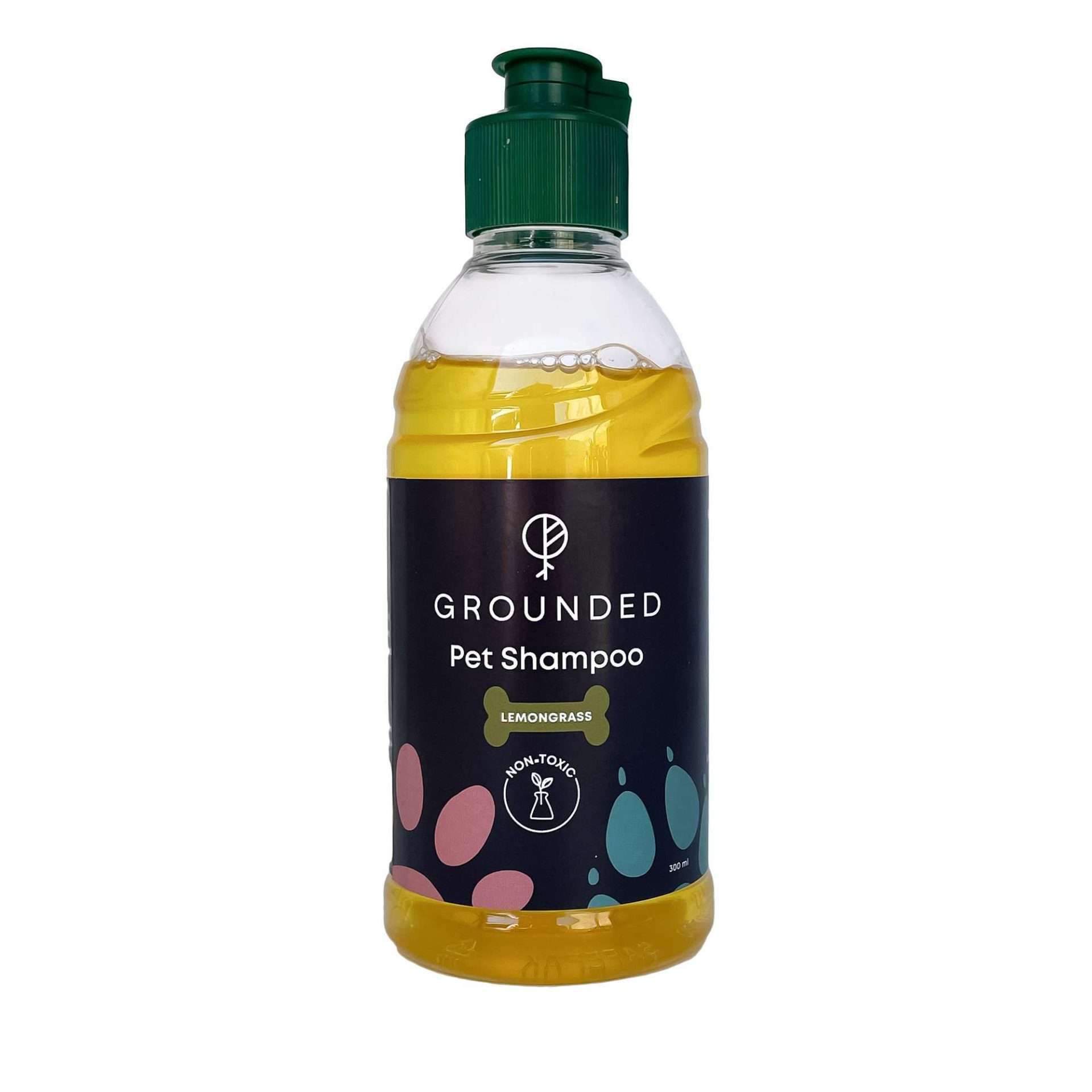 Grounded - Pet Shampoo Lemongrass scaled Pet Shampoo - Lemongrass, 300 ml