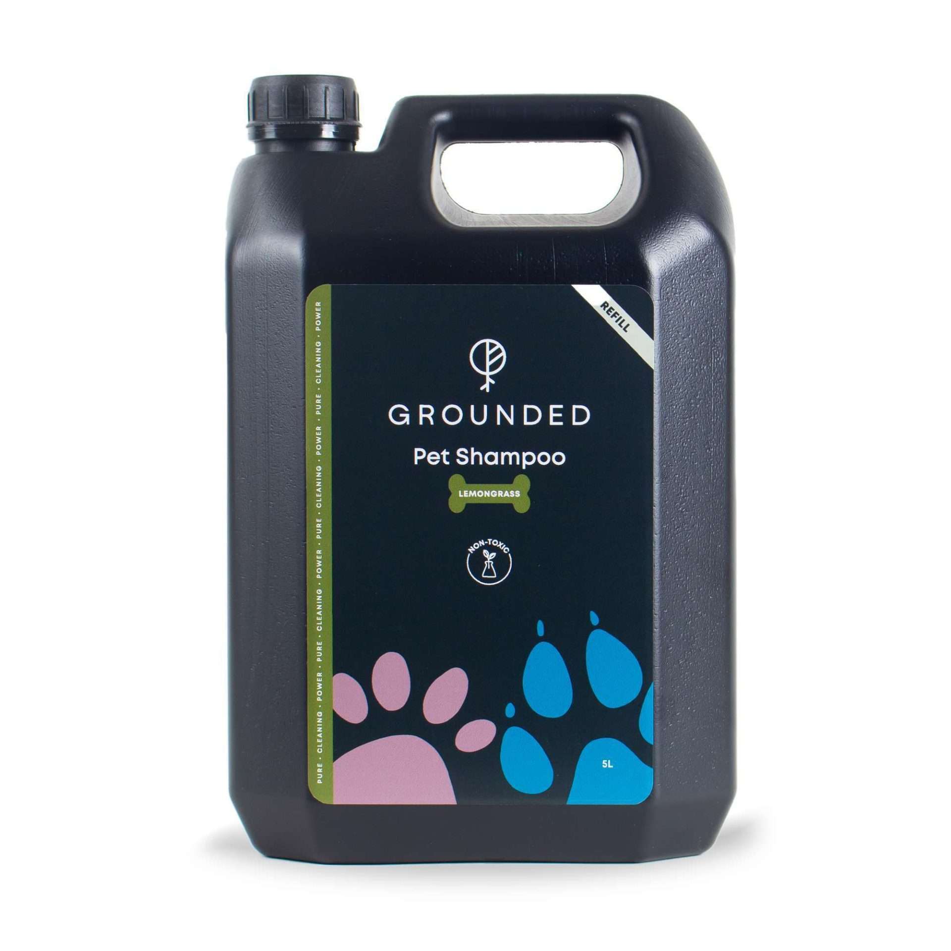 Grounded - Pet Shampoo Lemongrass 5L scaled Pet Shampoo - Image 2
