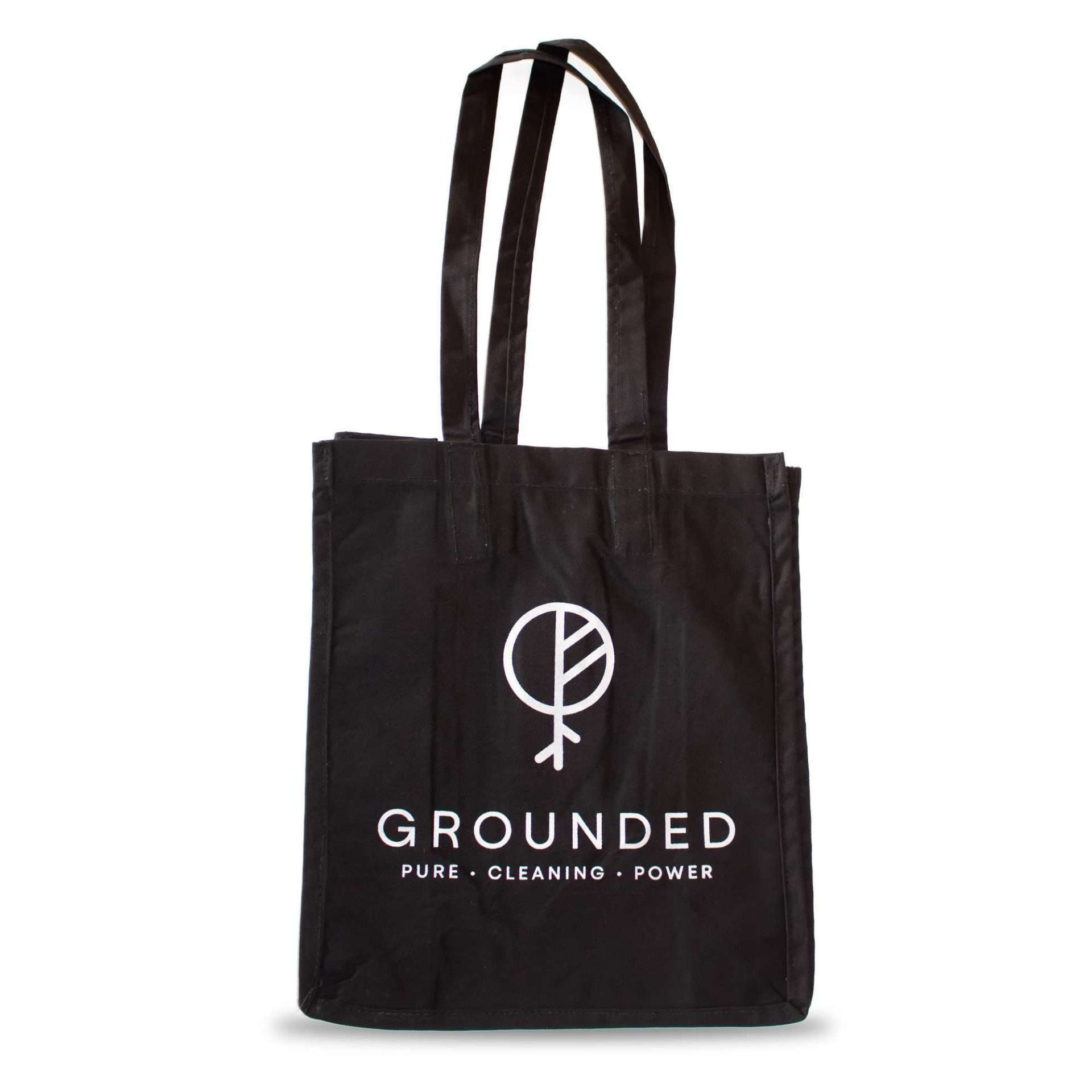 Grounded - Black Tote Bag scaled Tote Bag