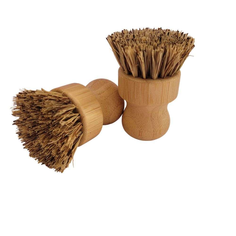 Bamboo Pot Brush