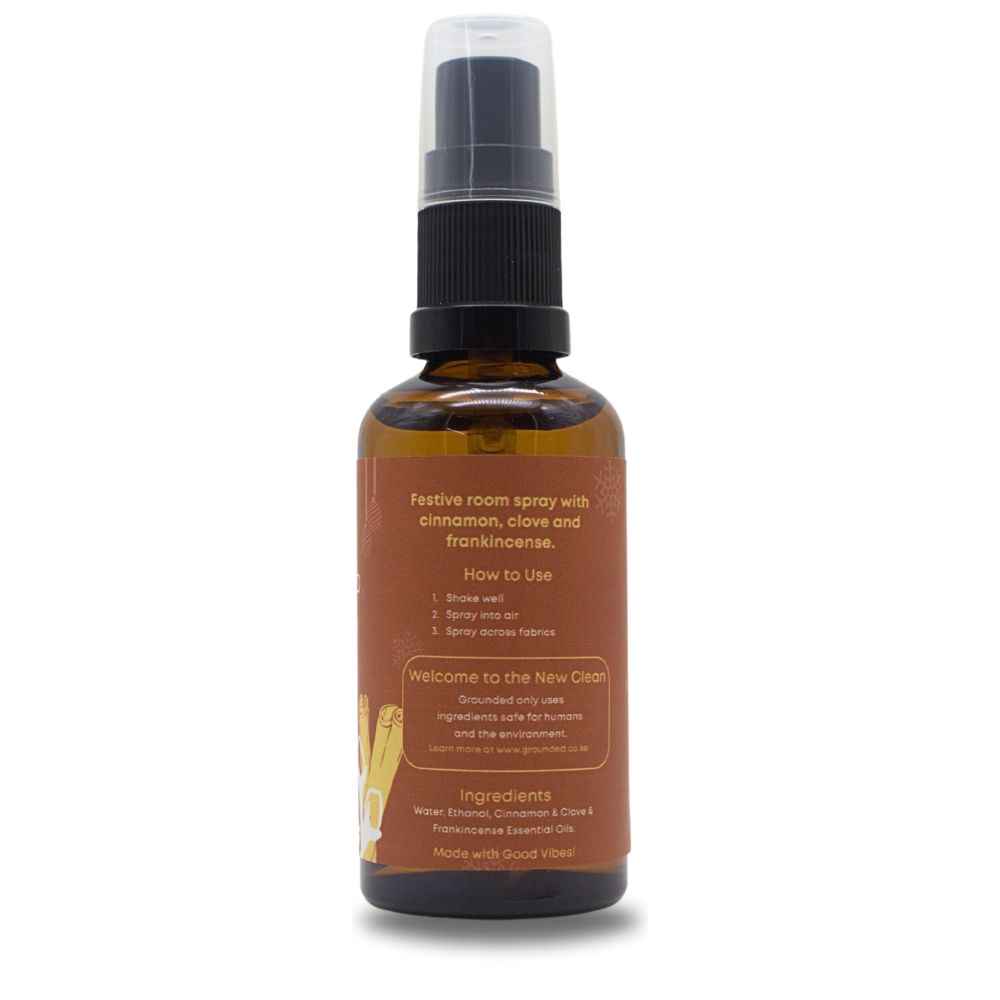 Grounded - Holiday Room spray 50ml BACK Holiday Room Spray - Limited Edition - Image 3
