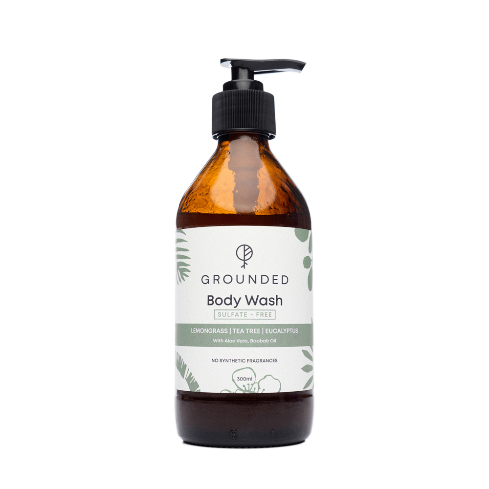Body Wash Gel - 300ml, Lemongrass + Eucalyptus + Tea tree