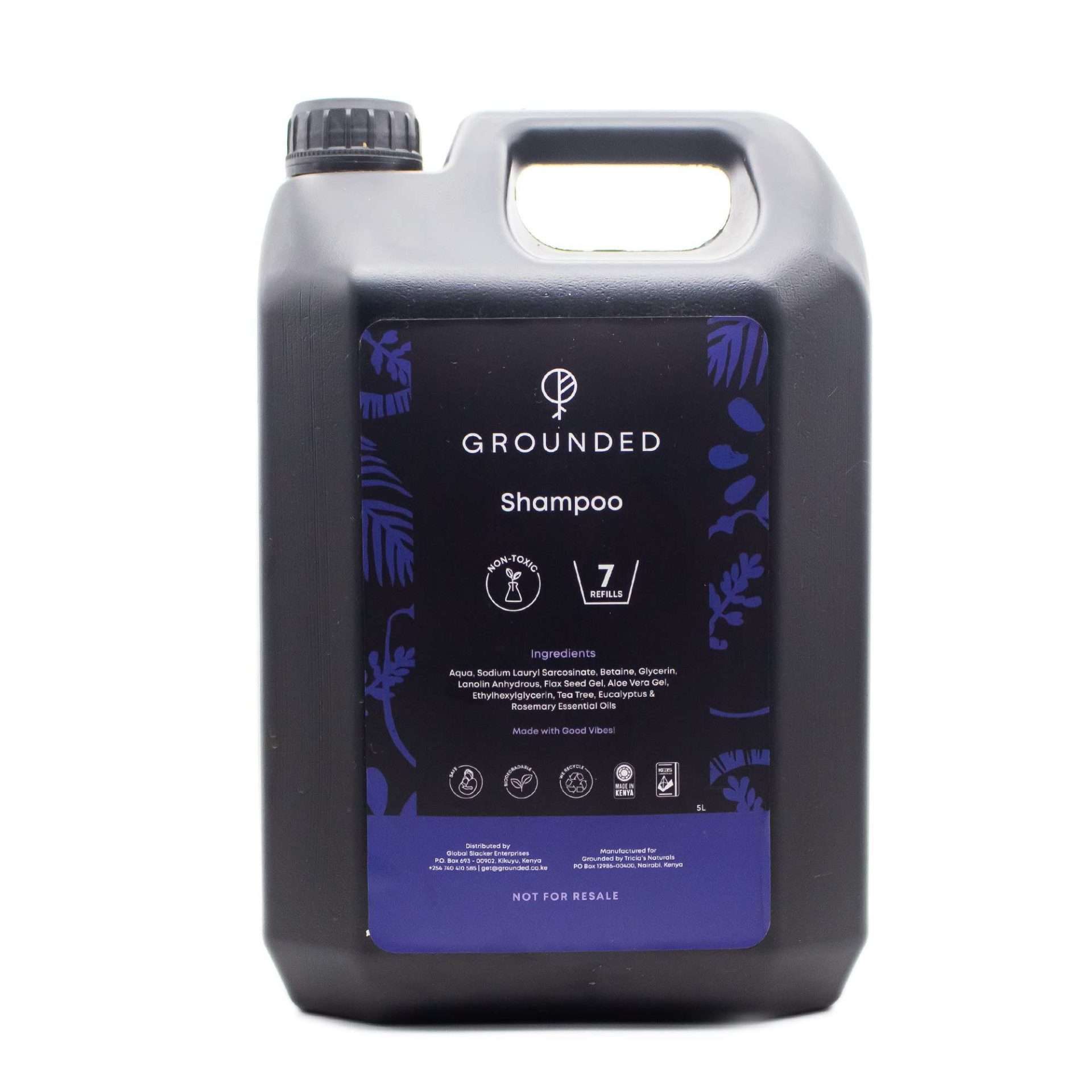 grounded shampoo refill 5L