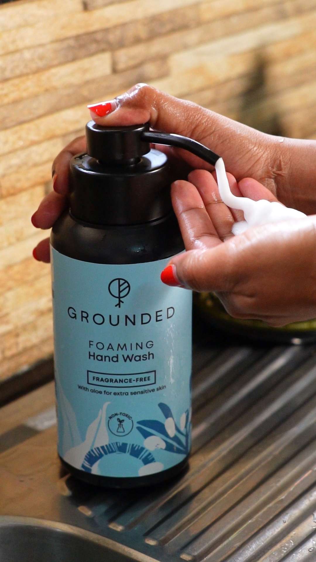 Grounded - Copy of default 1.12.1 foaming hand wash sensitive skin