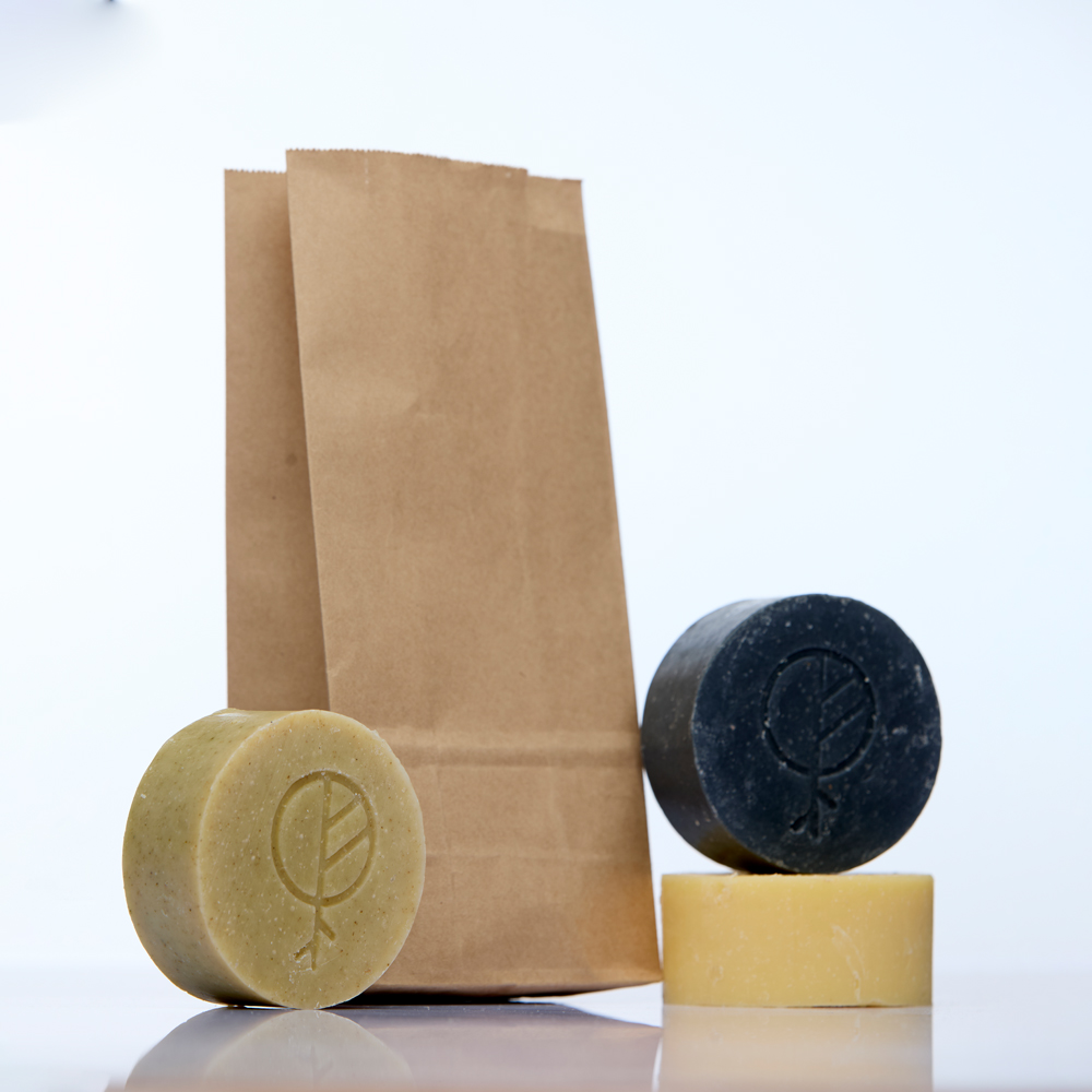 Body Bar - All 3 Types, 3 x 150g bars in a eco-bag