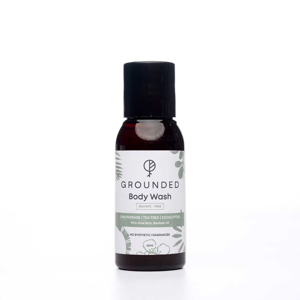 Body Wash Gel - 65ml, Lemongrass + Eucalyptus + Tea tree