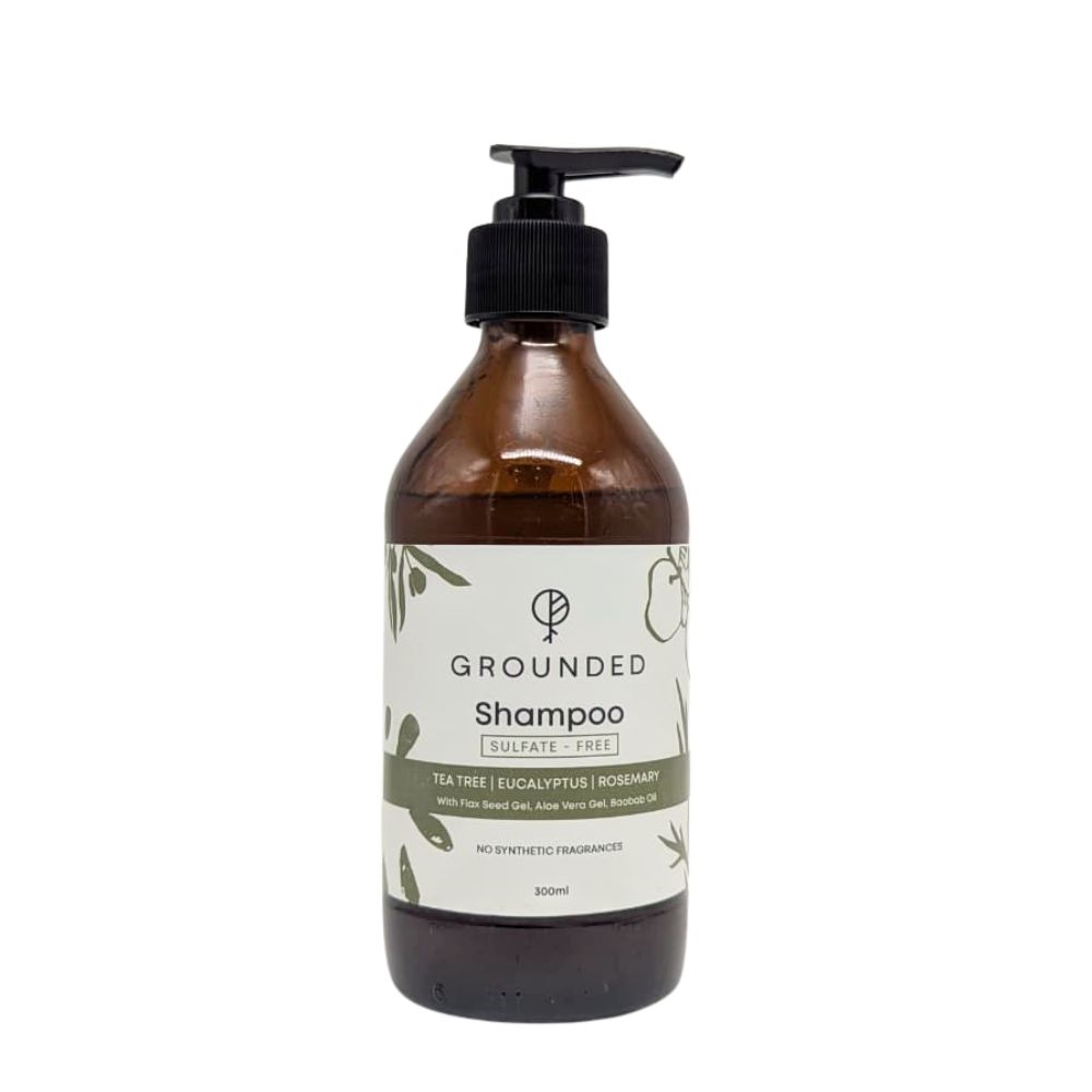 Sulfate-Free Shampoo - 300ml, Tea Tree + Eucalyptus + Rosemary